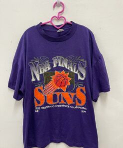 NBA Finals 1993 Phoenix Suns Tshirt Hoodie Crewneck Sweatshirt Reprinted Full Color Full Size Gifts for NBA Fans