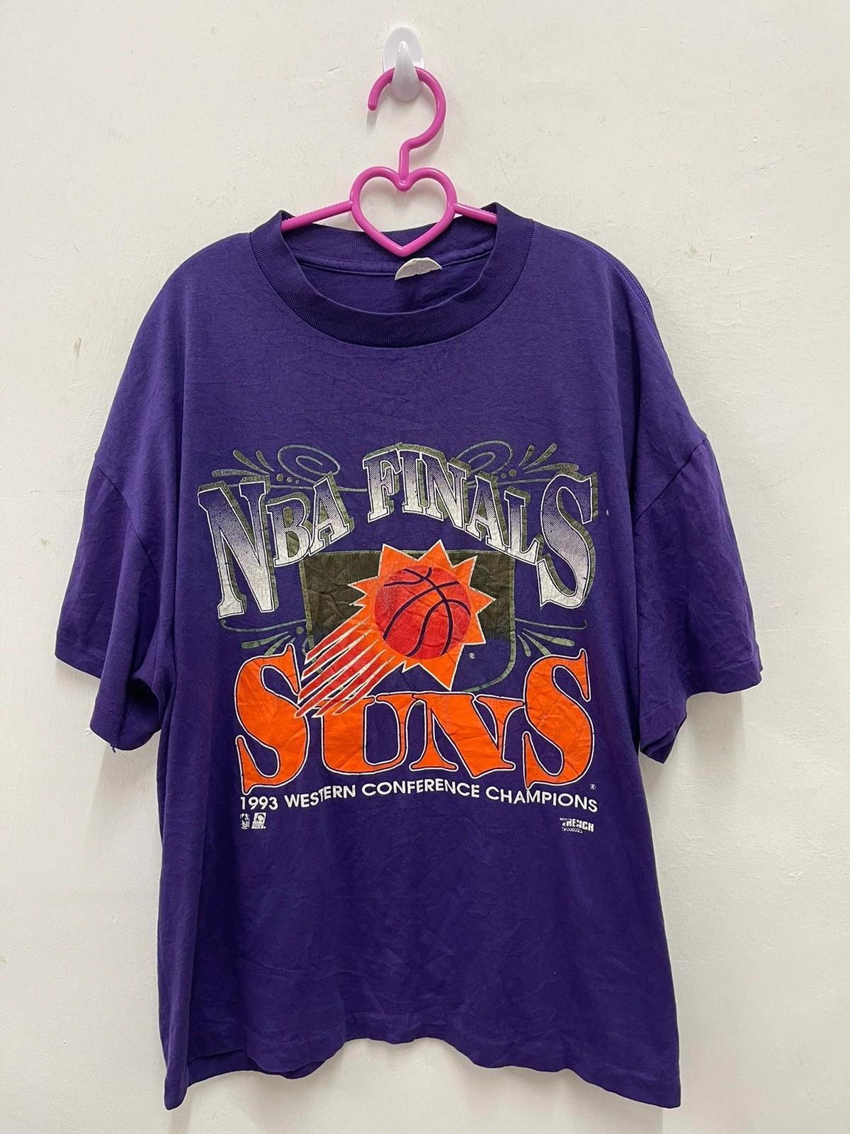 NBA Finals 1993 Phoenix Suns Tshirt Hoodie Crewneck Sweatshirt Reprinted Full Color Full Size Gifts for NBA Fans