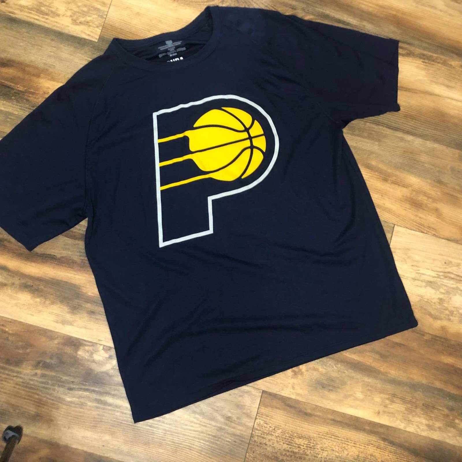 NBA Indianapolis Pacers Tshirt Sweatshirt Hoodie Crewneck Sweatshirt Pullover Reprinted Full Color Full Size Gifts for NBA Fans