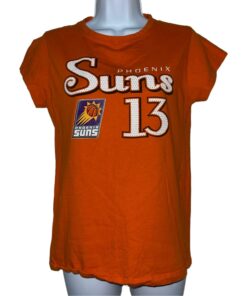 NBA Phoenix Suns Steve Nash Womens Tshirt Hoodie Crewneck Sweatshirt Reprinted Full Color Full Size Gifts for NBA Fans