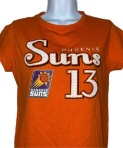 NBA Phoenix Suns Steve Nash Womens Tshirt Hoodie Crewneck Sweatshirt Reprinted Full Color Full Size Gifts for NBA Fans