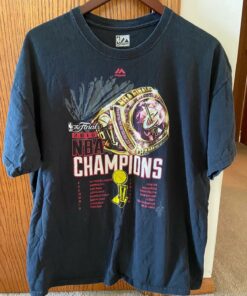 NBA Vintage Style Cleveland Cavaliers Championship Tshirt Hoodie Crewneck Sweatshirt Reprinted Full Color Full Size Gifts for NBA Fans