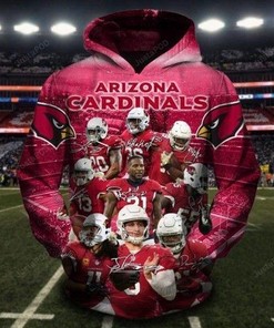 Nfl Arizona Cardinals 3D All Over Print Zip Up Hoodie Options