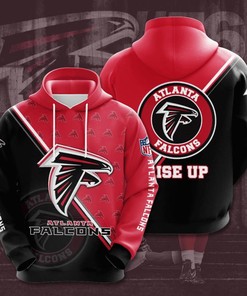 Nfl Atlanta Falcons Football Team 3D All Over Printed Hoodie, Zip Up Hoodie