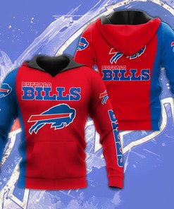 Nfl Buffalo Bills 3D All Over Printed Hoodie, Zip Up Hoodie Style 1