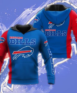Nfl Buffalo Bills 3D All Over Printed Hoodie, Zip Up Hoodie Style 2