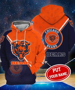 Nfl Chicago Bears Hoodie 3D All Over Print Hoodie