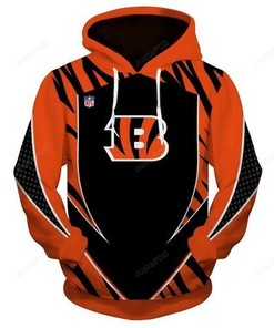 Nfl Cincinnati Bengals Men And Women 3D Full Printing Hoodie Zip Hoodie Cincinnati Bengals 3D Full Printing Shirt