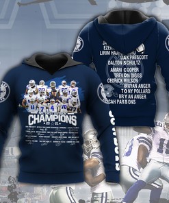 Nfl Dallas Cowboys 3D All Over Printed Hoodie, Zip Up Hoodie Style 5