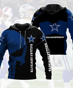 Nfl Dallas Cowboys 3D All Over Printed Hoodie, Zip Up Hoodie Style 7