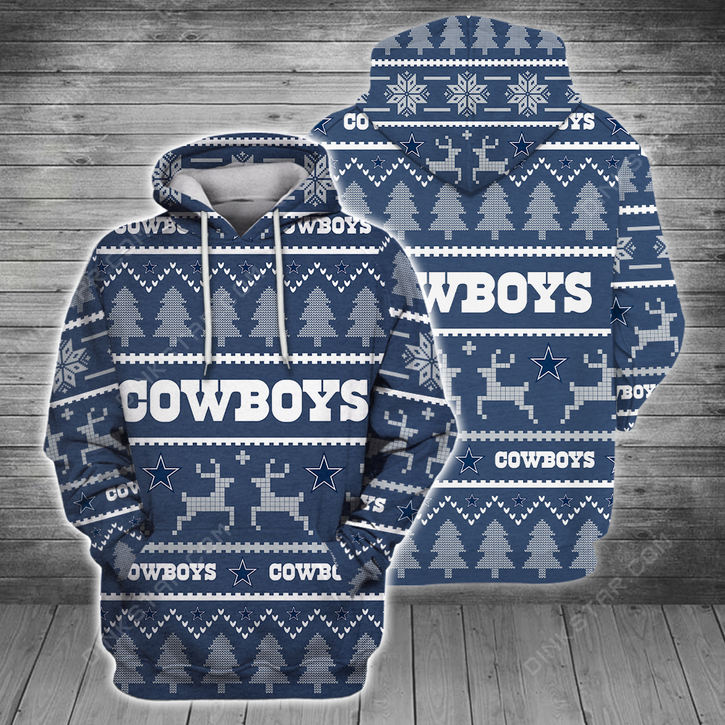 Nfl Dallas Cowboys Ugly 3D Hoodie