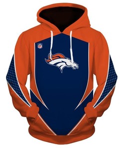 Nfl Denver Broncos 3D All Over Printed Hoodie, Zip Up Hoodie