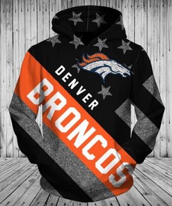 Nfl Denver Broncos 3D Printed Hoodie