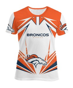 Nfl Denver Broncos Lighting 3D Full Over Print Hoodie Zip Hoodie Sweater Tshirt 1