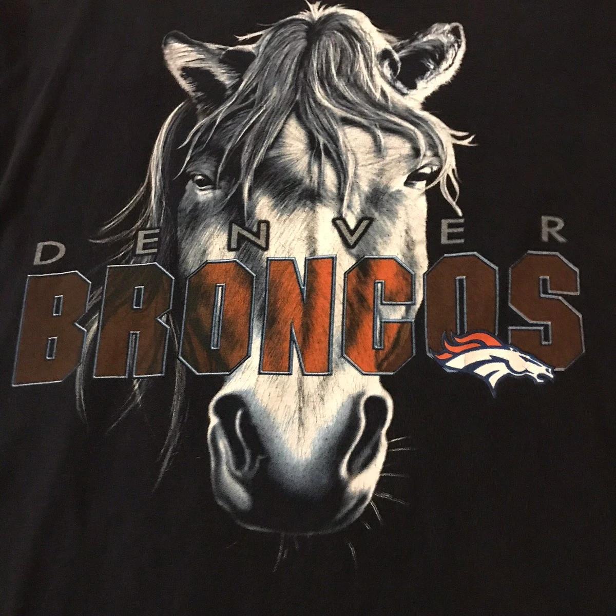 NFL Denver Broncos Starter Brand T Tshirt Pullover Hoodie Crewneck Sweatshirt Reprinted Full Color Full Size Gifts For NFL Fans - Image 2
