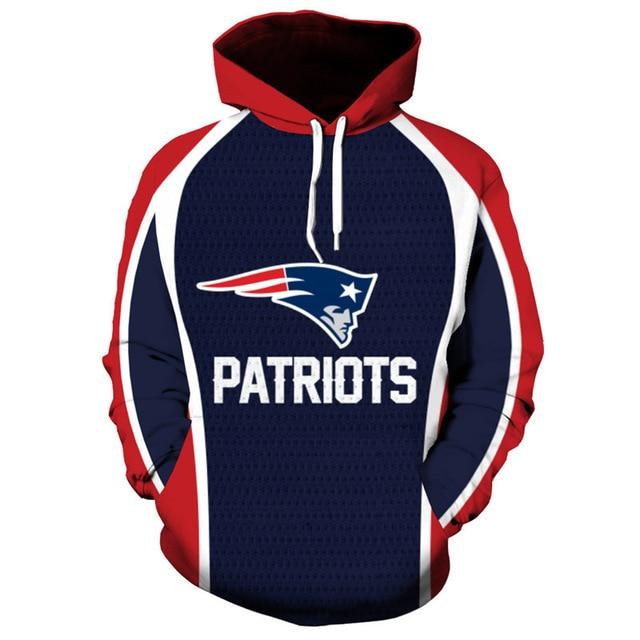 Nfl Football 3D All Over Print Zip Up Hoodie Option