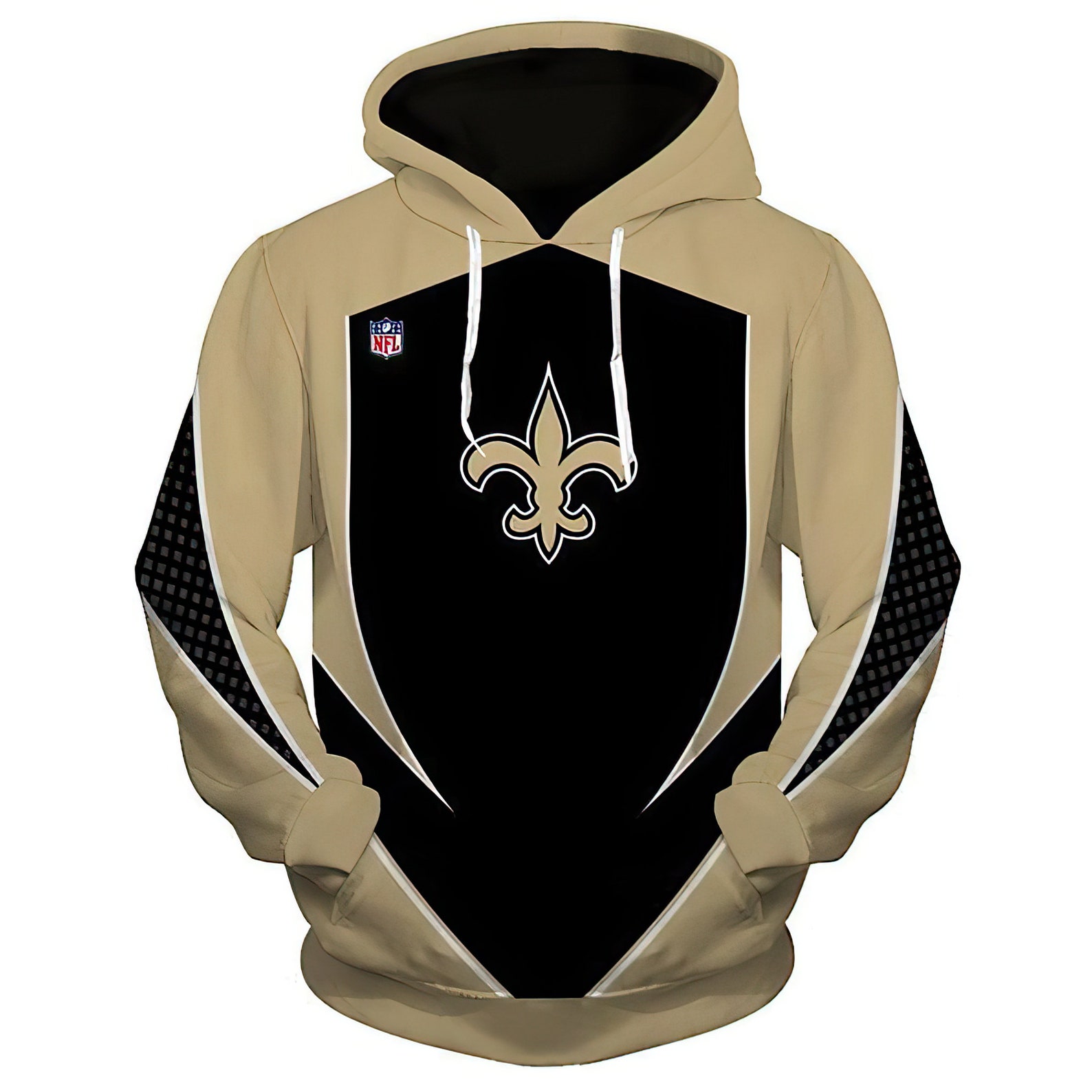 Nfl Football New Orleans Saints 3D All Over Printed Hoodie, Zip Up Hoodie