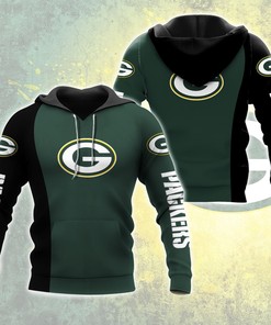 Nfl Green Bay Packers 3D All Over Printed Hoodie, Zip Up Hoodie Style 1