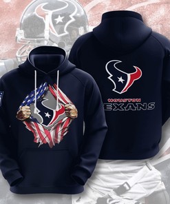 Nfl Houston Texans 3D All Over Print Zip Up Hoodie Options