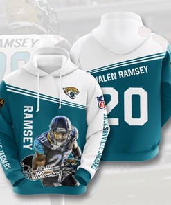 Nfl Jacksonville Jaguars Jalen Ramsey 3D All Over Print Zip Up Hoodie Option