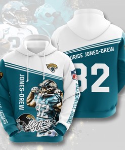 Nfl Jacksonville Jaguars Maurice Jones 3D All Over Print Zip Up Hoodie Option