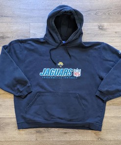 NFL Jacksonville Jaguars Tshirt Pullover Hoodie Crewneck Sweatshirt Reprinted Full Color Full Size Gifts For NFL Fans