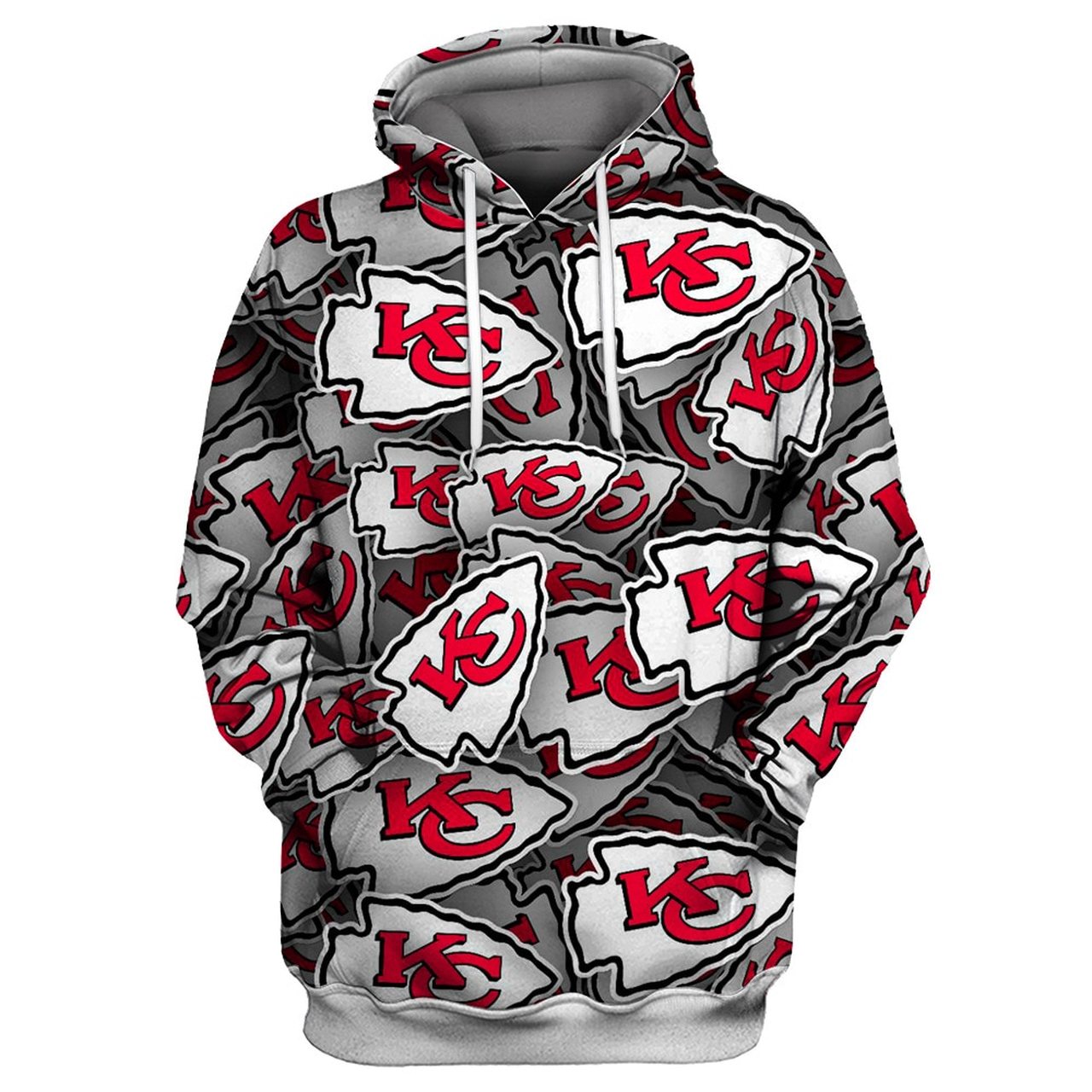 Nfl Kansas City Chiefs 3D All Over Print Zip Up Hoodie Option