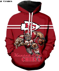 Nfl Kansas City Chiefs 3D Hoodie