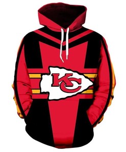 Nfl Kansas City Chiefs 3D Hoodie Style 3