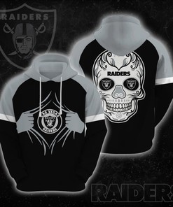 Nfl Las Vegas Raiders Logo Hoodie 3D All Over Print Hoodie
