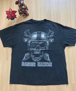 NFL Los Angeles Raiders Tshirt Pullover Hoodie Crewneck Sweatshirt Reprinted Full Color Full Size Gifts For NFL Fans