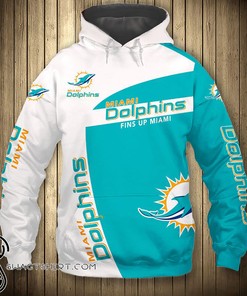 Nfl Miami Dolphins Team 3D Hoodie
