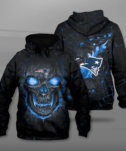 Nfl New England Patriots For Unisex 3D All Over Print Zip Up Hoodie Option