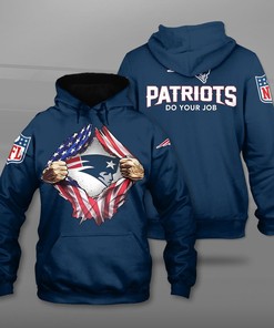 Nfl New England Patriots Patriotic Flag Patriots Do You Job 3D All Over Print Zip Up Hoodie Option