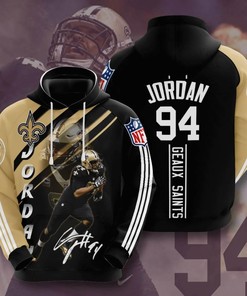 Nfl New Orleans Saints Cameron Jordan 3D All Over Print Zip Up Hoodie Option