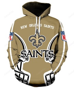Nfl New Orleans Saints Unisex 3D Hoodie Zip Hoodie New Orleans Saints 3D Shirt New Orleans Saints 3D Hoodie Shirt