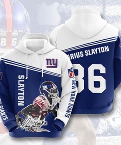 Nfl New York Giants Darius Slayton 3D All Over Print Zip Up Hoodie Option