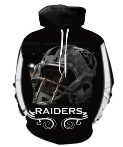 Nfl Oakland Raiders 3D All Over Printed Hoodie, Zip Up Hoodie
