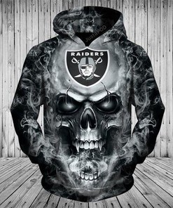 Nfl Oalkand Raiders For Unisex 3D All Over Print Zip Up Hoodie Option