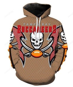 Nfl Tampa Bay Buccaneers For Unisex 3D All Over Print Zip Up Hoodie Option
