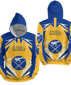 Nhl Buffalo Sabres Lighting 3D Full Over Print Hoodie Zip Hoodie Sweater Tshirt 3