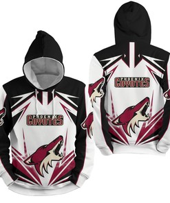 Nhl Phoenix Coyotes Lighting 3D Full Over Print Hoodie Zip Hoodie Sweater Tshirt 3