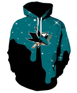 Nhl San Jose Sharks 3D Hoodie Style 04