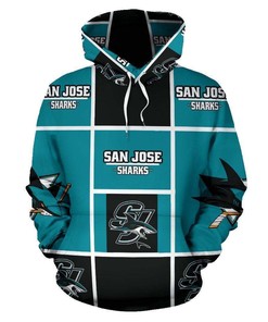 Nhl San Jose Sharks 3D Hoodie Style 08