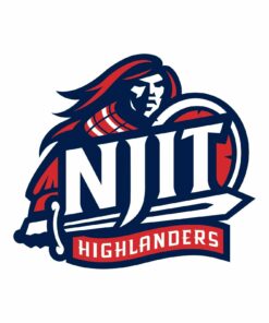 NJIT Highlanders Primary Logo UnisexShirt Sweatshirt Pullover Hoodie Reprinted Full Color Full Size