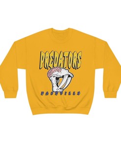Nashville Predators HALLOWEEN Retro NHL Crewneck Sweatshirt Hoodie Shirt Gifts for Fans