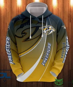 Nashville Predators Nhl Skull Punisher 3D All Over Print Hoodie With Zip Up