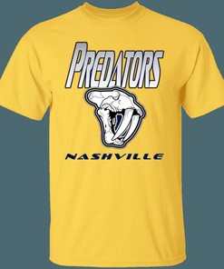 Nashville Predators SKULL Retro NHL T-Shirt Sweatshirt Hoodie Gifts for Fans