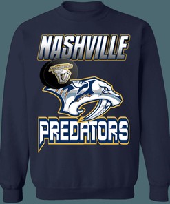 Nashville Predators Vintage NHL Crewneck Sweatshirt Hoodie Shirt Gifts for Fans