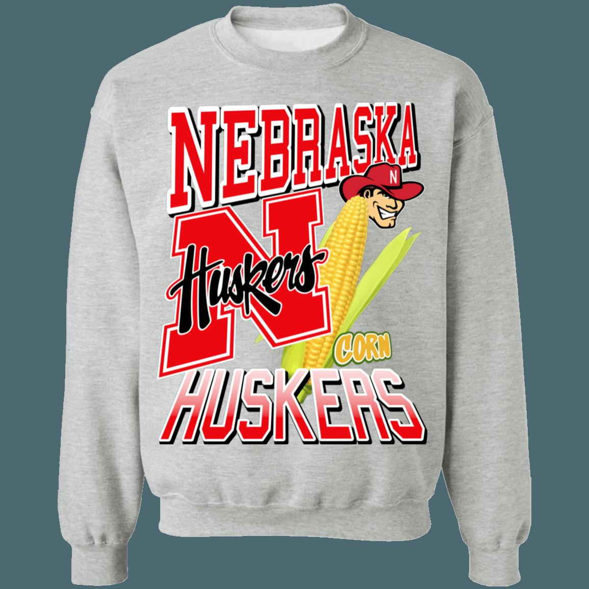 Nebraska Corn Huskers Vintage NCAA Crewneck Sweatshirt Hoodie Shirt Gifts for Fans - Image 3